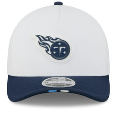 Tennessee Titans New Era 2025 NFL Training Camp A-Frame 9FORTY Adjustable Hat - White/Navy online