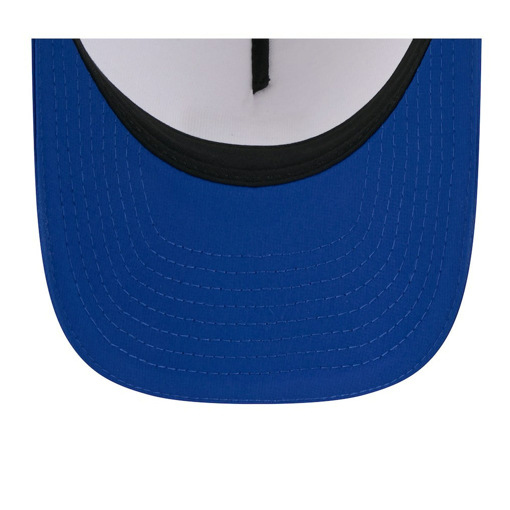 New York Giants New Era 2025 NFL Training Camp A-Frame 9FORTY Adjustable Hat - White/Royal on sale