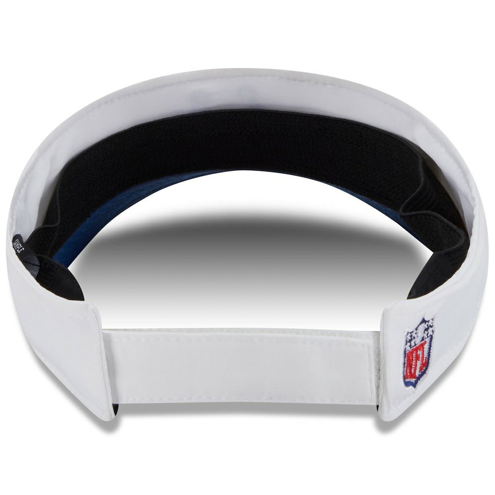 Indianapolis Colts New Era 2025 NFL Training Camp Adjustable Visor - White/Royal cheap