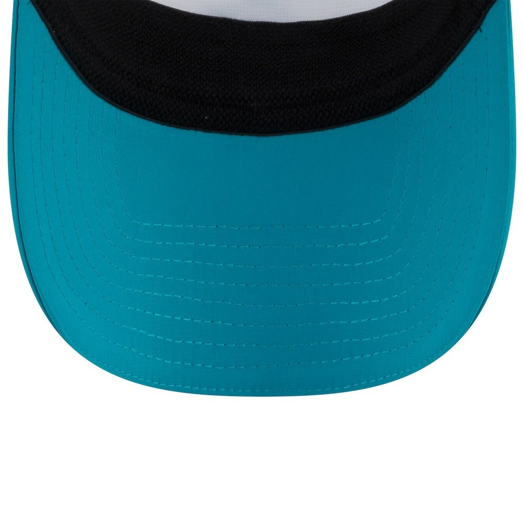 Miami Dolphins New Era 2025 NFL Training Camp Adjustable Visor - White/Aqua discount