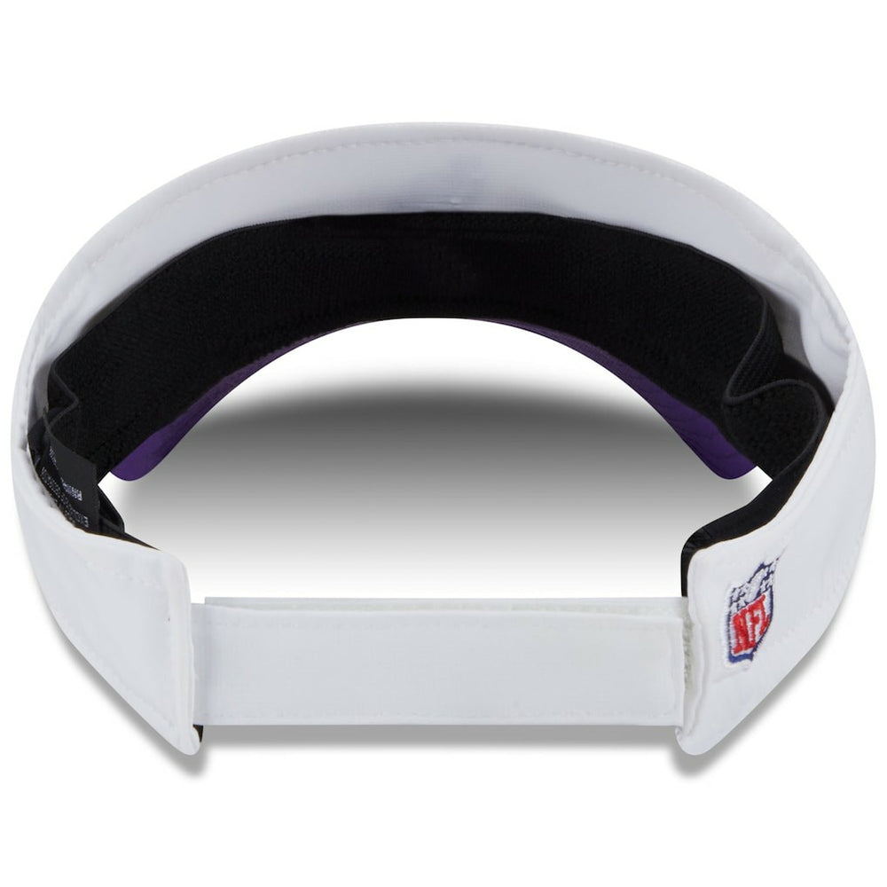 Minnesota Vikings New Era 2025 NFL Training Camp Adjustable Visor - White/Purple outlet