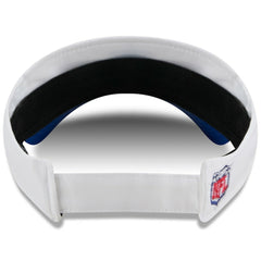 New York Giants New Era 2025 NFL Training Camp Adjustable Visor - White/Royal discount