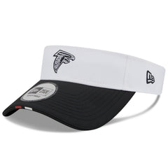 Atlanta Falcons New Era 2025 NFL Training Camp Adjustable Visor - White/Black cheap