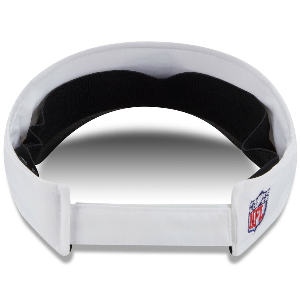 Atlanta Falcons New Era 2025 NFL Training Camp Adjustable Visor - White/Black cheap