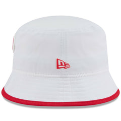 Kansas City Chiefs New Era 2025 NFL Training Camp Stretch Bucket Hat - White cheap
