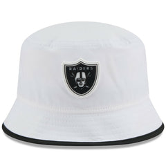 Las Vegas Raiders New Era 2025 NFL Training Camp Stretch Bucket Hat - White outlet