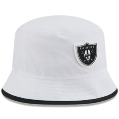Las Vegas Raiders New Era 2025 NFL Training Camp Stretch Bucket Hat - White outlet