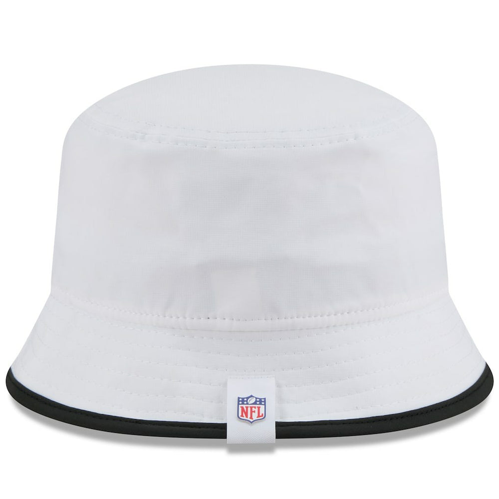 Las Vegas Raiders New Era 2025 NFL Training Camp Stretch Bucket Hat - White outlet