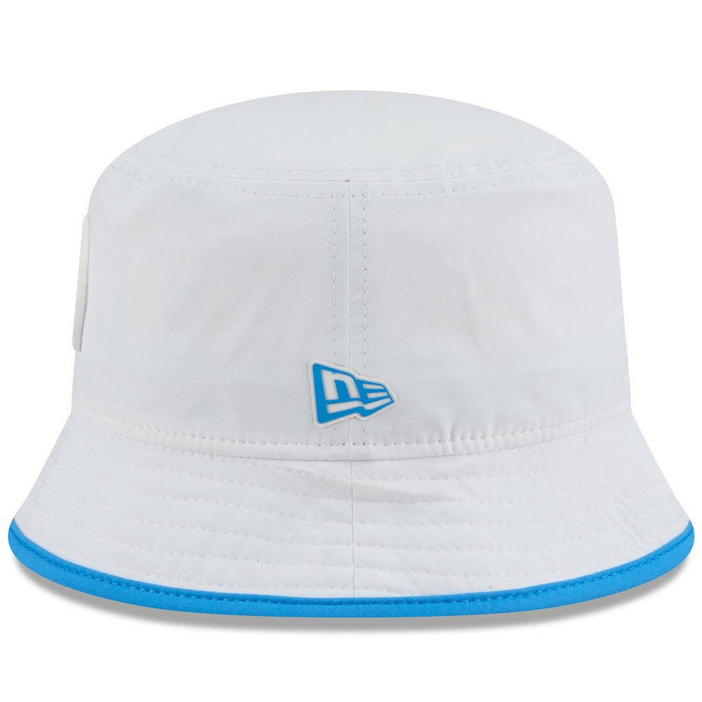 Los Angeles Chargers New Era 2025 NFL Training Camp Stretch Bucket Hat - White on sale