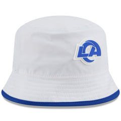Los Angeles Rams New Era 2025 NFL Training Camp Stretch Bucket Hat - White cheap