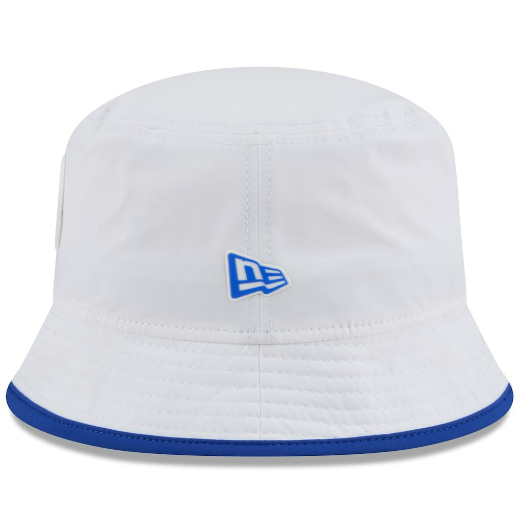 Los Angeles Rams New Era 2025 NFL Training Camp Stretch Bucket Hat - White cheap