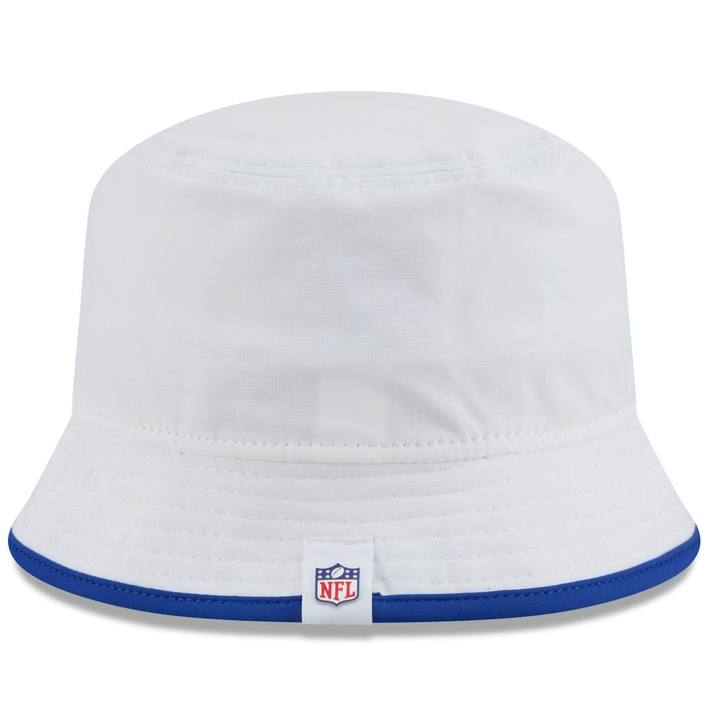 Los Angeles Rams New Era 2025 NFL Training Camp Stretch Bucket Hat - White cheap