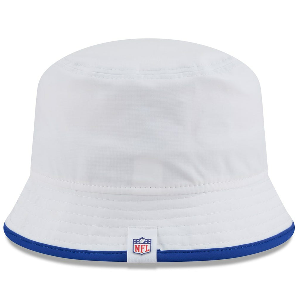 Los Angeles Rams New Era 2025 NFL Training Camp Stretch Bucket Hat - White cheap