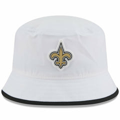 New Orleans Saints New Era 2025 NFL Training Camp Stretch Bucket Hat - White outlet