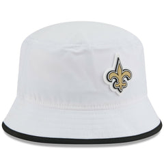 New Orleans Saints New Era 2025 NFL Training Camp Stretch Bucket Hat - White outlet