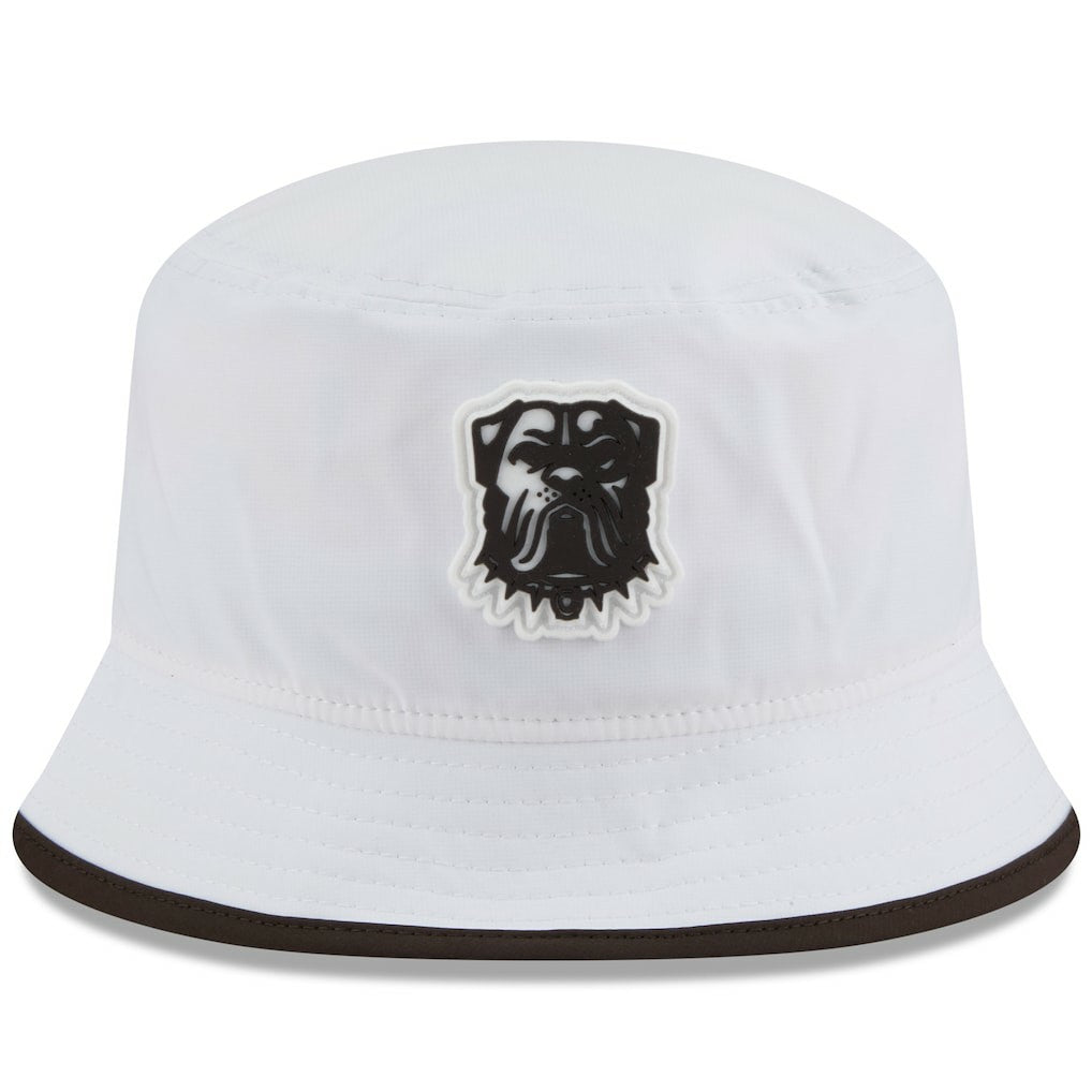 Cleveland Browns New Era 2025 NFL Training Camp Stretch Bucket Hat - White outlet