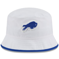 Buffalo Bills New Era 2025 NFL Training Camp Stretch Bucket Hat - White sale