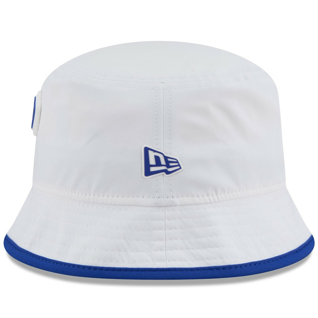 Buffalo Bills New Era 2025 NFL Training Camp Stretch Bucket Hat - White sale