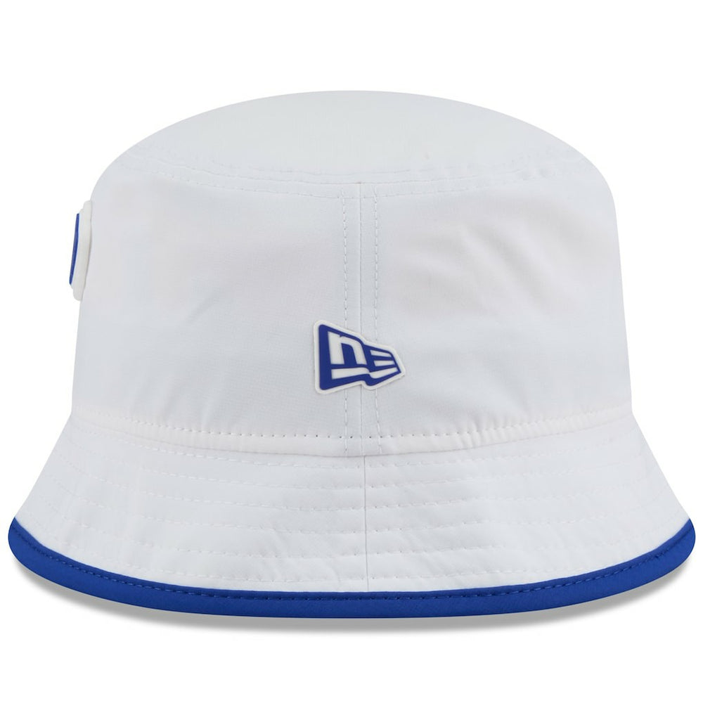 Buffalo Bills New Era 2025 NFL Training Camp Stretch Bucket Hat - White sale