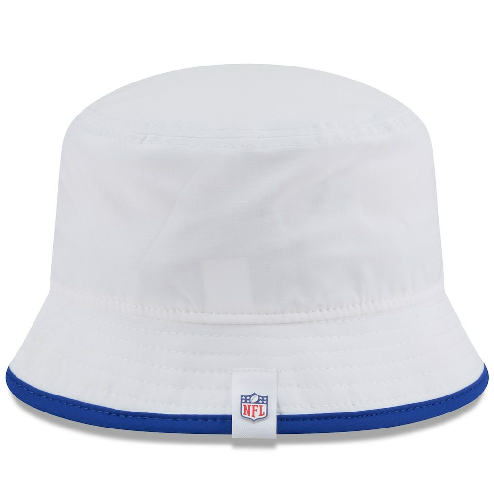 Buffalo Bills New Era 2025 NFL Training Camp Stretch Bucket Hat - White sale
