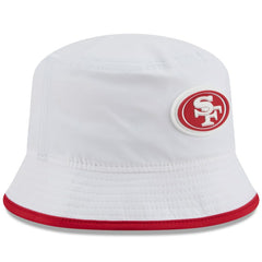 San Francisco 49ers New Era 2025 NFL Training Camp Stretch Bucket Hat - White outlet