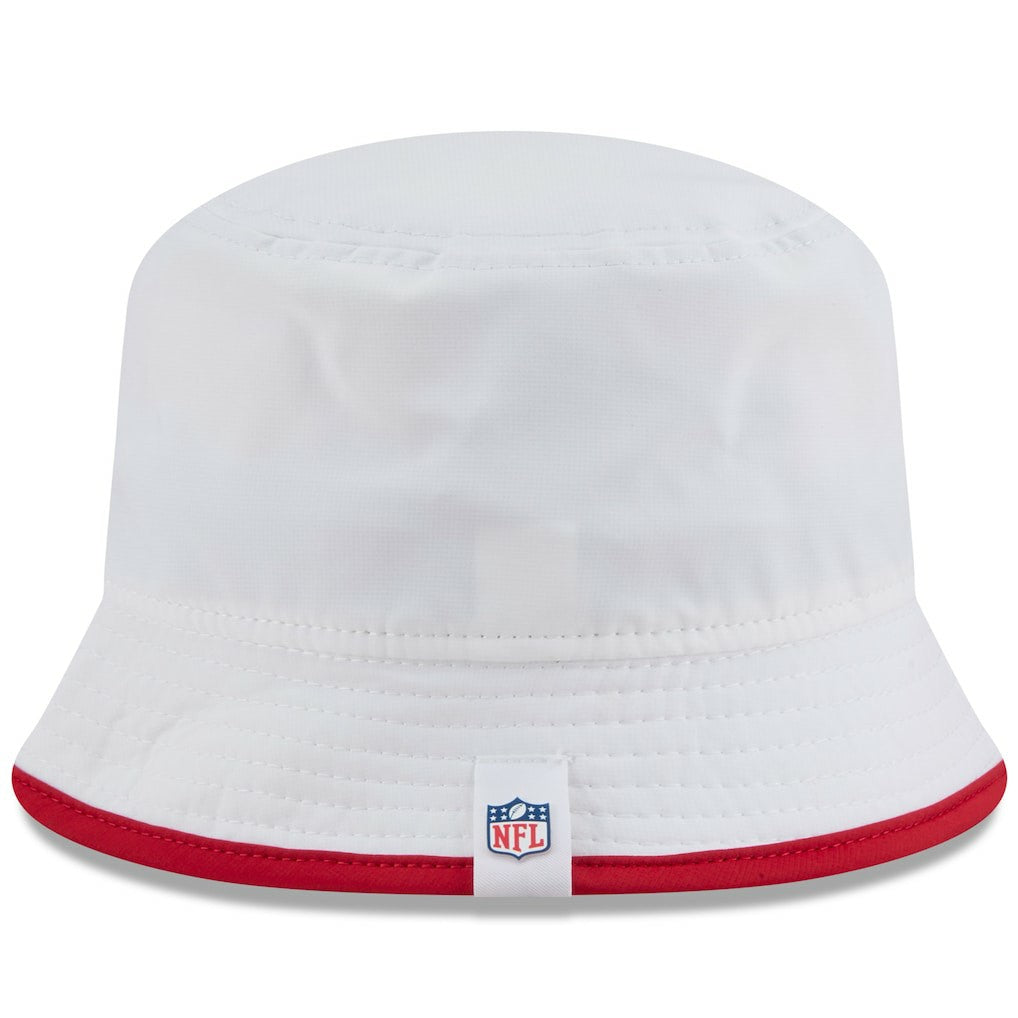 San Francisco 49ers New Era 2025 NFL Training Camp Stretch Bucket Hat - White outlet