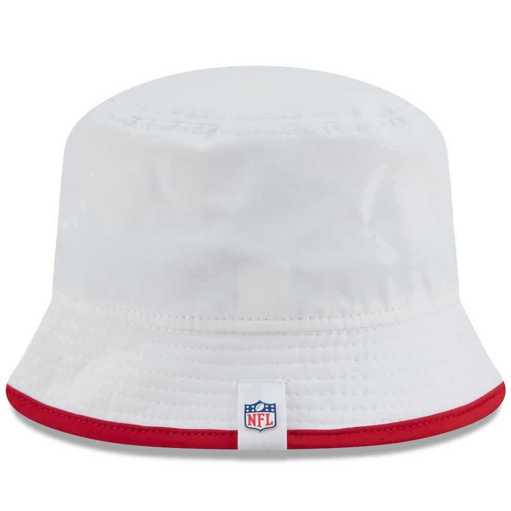 San Francisco 49ers New Era 2025 NFL Training Camp Stretch Bucket Hat - White outlet