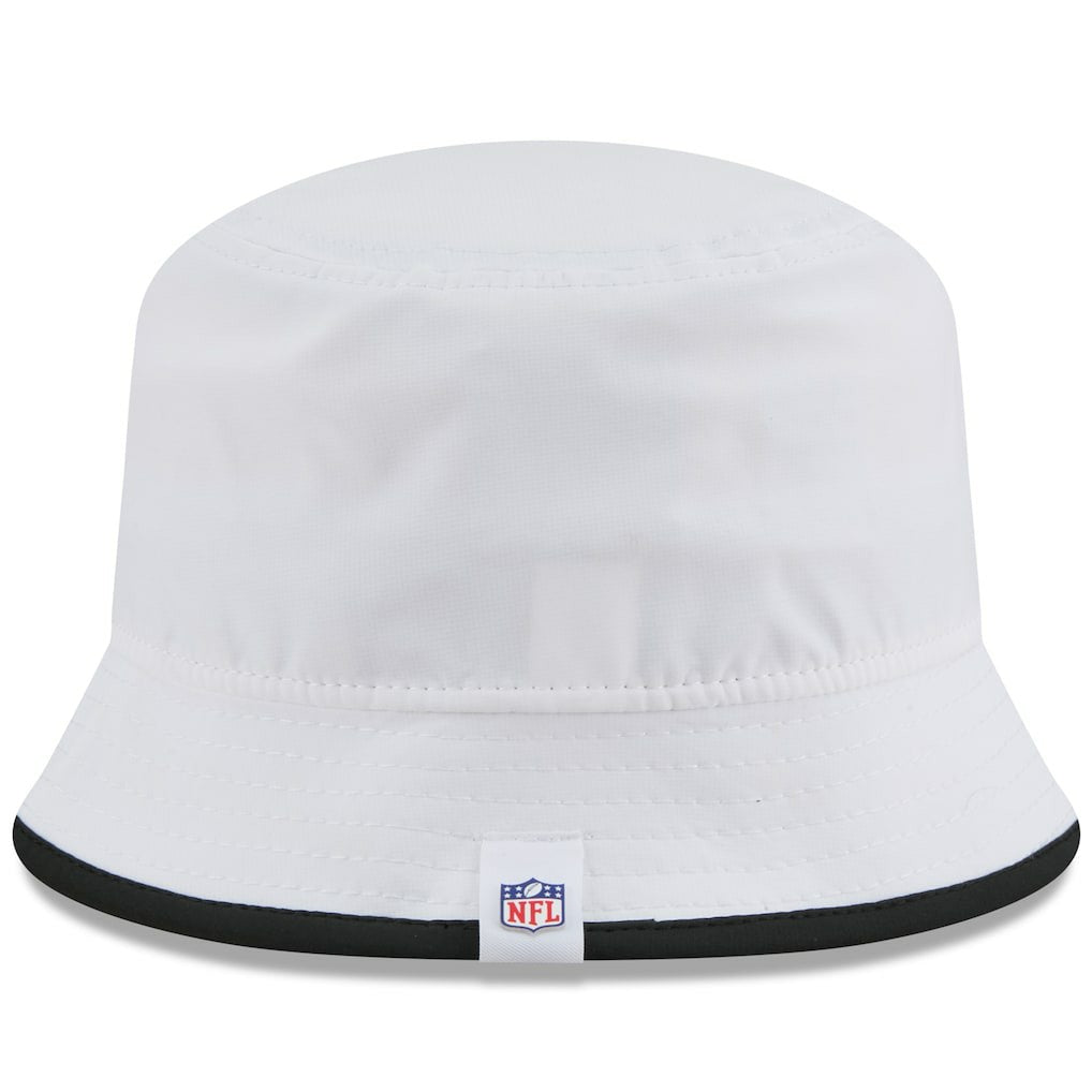 Pittsburgh Steelers New Era 2025 NFL Training Camp Stretch Bucket Hat - White sale