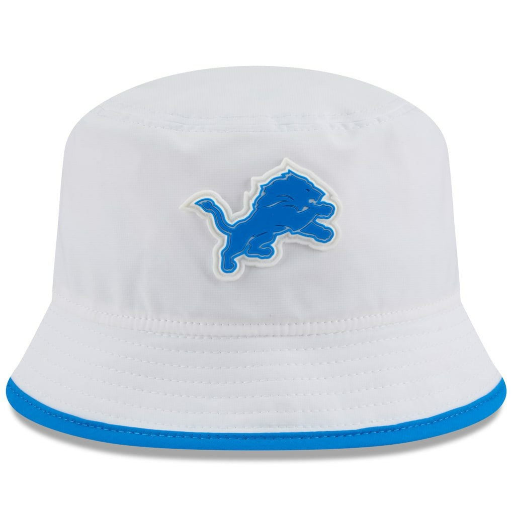 Detroit Lions New Era 2025 NFL Training Camp Stretch Bucket Hat - White for sale