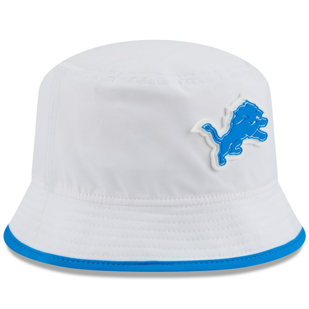 Detroit Lions New Era 2025 NFL Training Camp Stretch Bucket Hat - White for sale