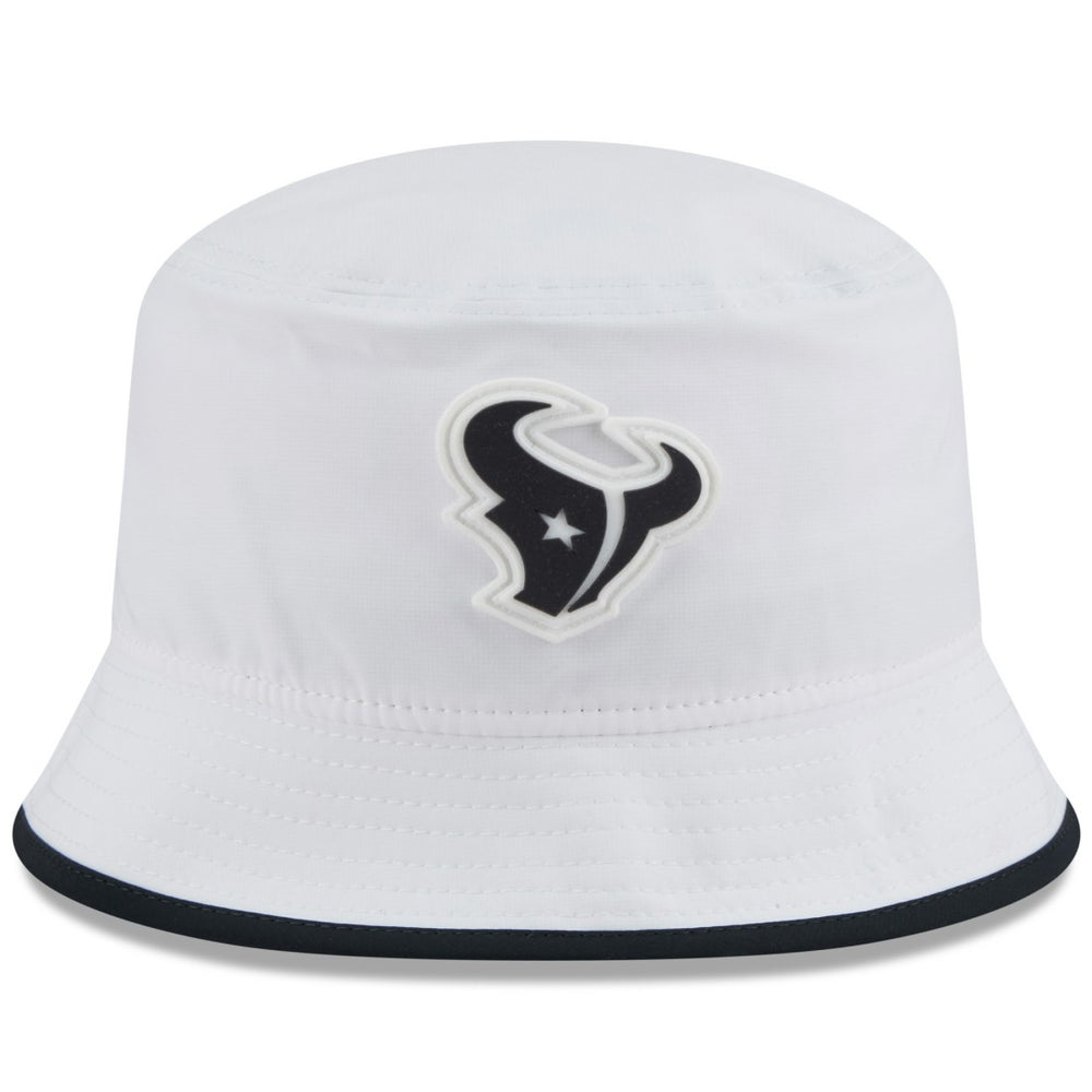 Houston Texans New Era 2025 NFL Training Camp Stretch Bucket Hat - White discount