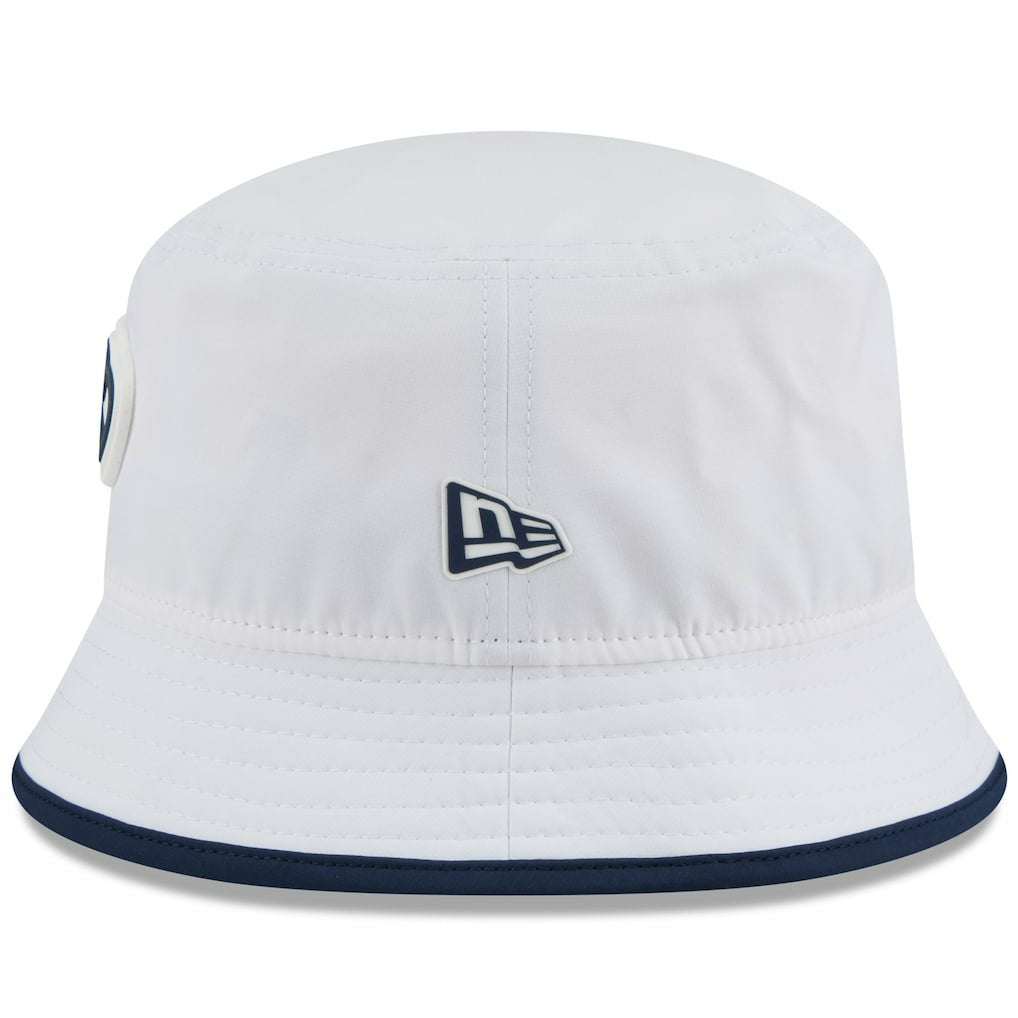 Seattle Seahawks New Era 2025 NFL Training Camp Stretch Bucket Hat - White outlet
