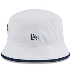 Seattle Seahawks New Era 2025 NFL Training Camp Stretch Bucket Hat - White outlet