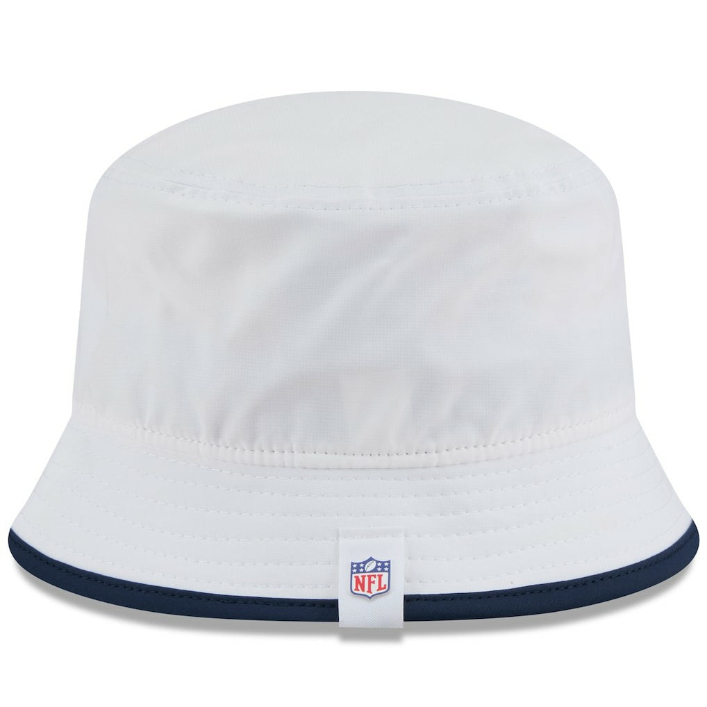Seattle Seahawks New Era 2025 NFL Training Camp Stretch Bucket Hat - White outlet