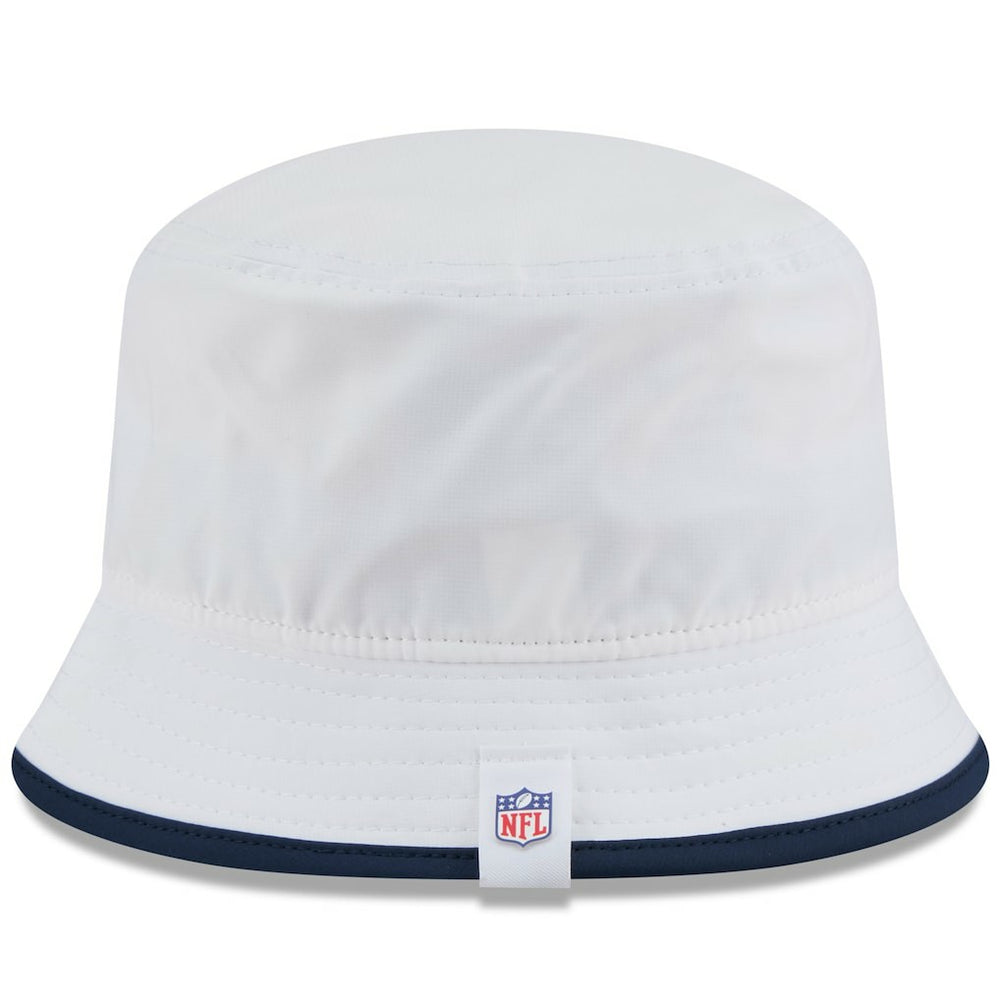 Seattle Seahawks New Era 2025 NFL Training Camp Stretch Bucket Hat - White outlet