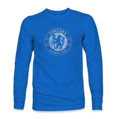 Chelsea 1863FC Color Badge Long Sleeve T-Shirt - Blue discount