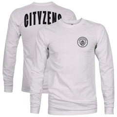 Manchester City 1863FC Back Team Arch Long Sleeve T-Shirt - Gray sale