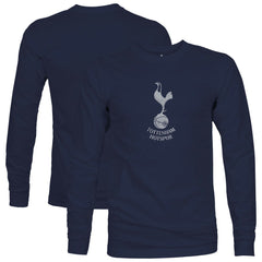 Tottenham Hotspur 1863FC Mono Badge Long Sleeve T-Shirt - Navy for sale
