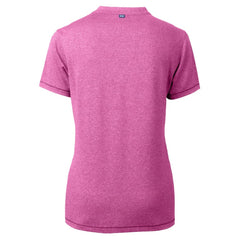 St. Louis Cardinals Cutter & Buck Forge Heathered Stretch Blade Top Light Pink