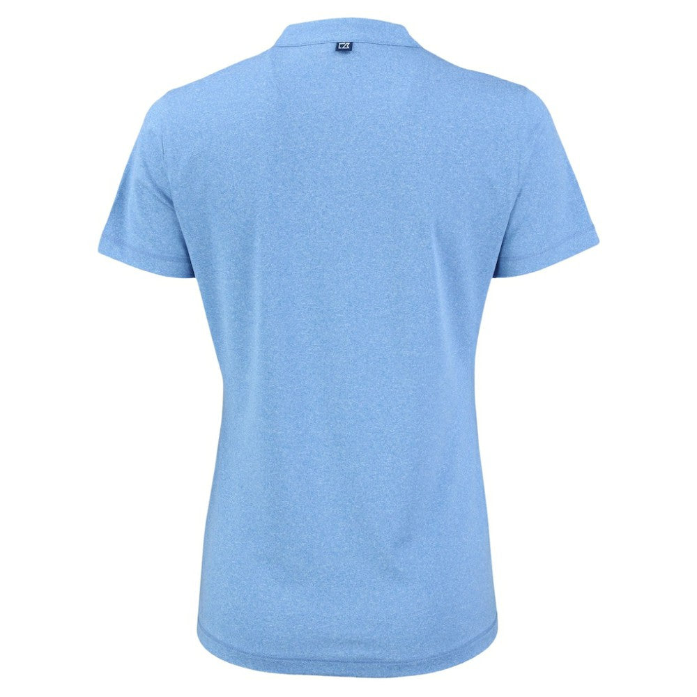 Boston Red Sox Cutter & Buck Forge Heathered Stretch Blade Top Heather Powder Blue