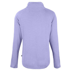 Minnesota Twins Cutter & Buck Women's Coastline Epic Comfort Eco Recycled Funnel Neck Pullover Top Lavender