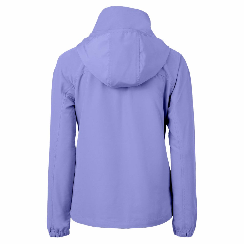 New York Mets Cutter & Buck Women's Charter Eco Recycled Full-Zip Jacket Lavender