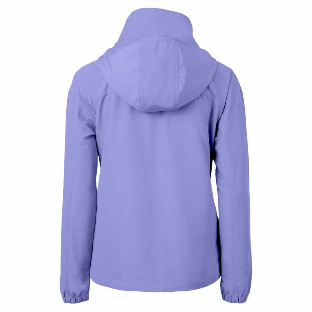 Detroit Tigers Cutter & Buck Women's Charter Eco Recycled Full-Zip Jacket Lavender