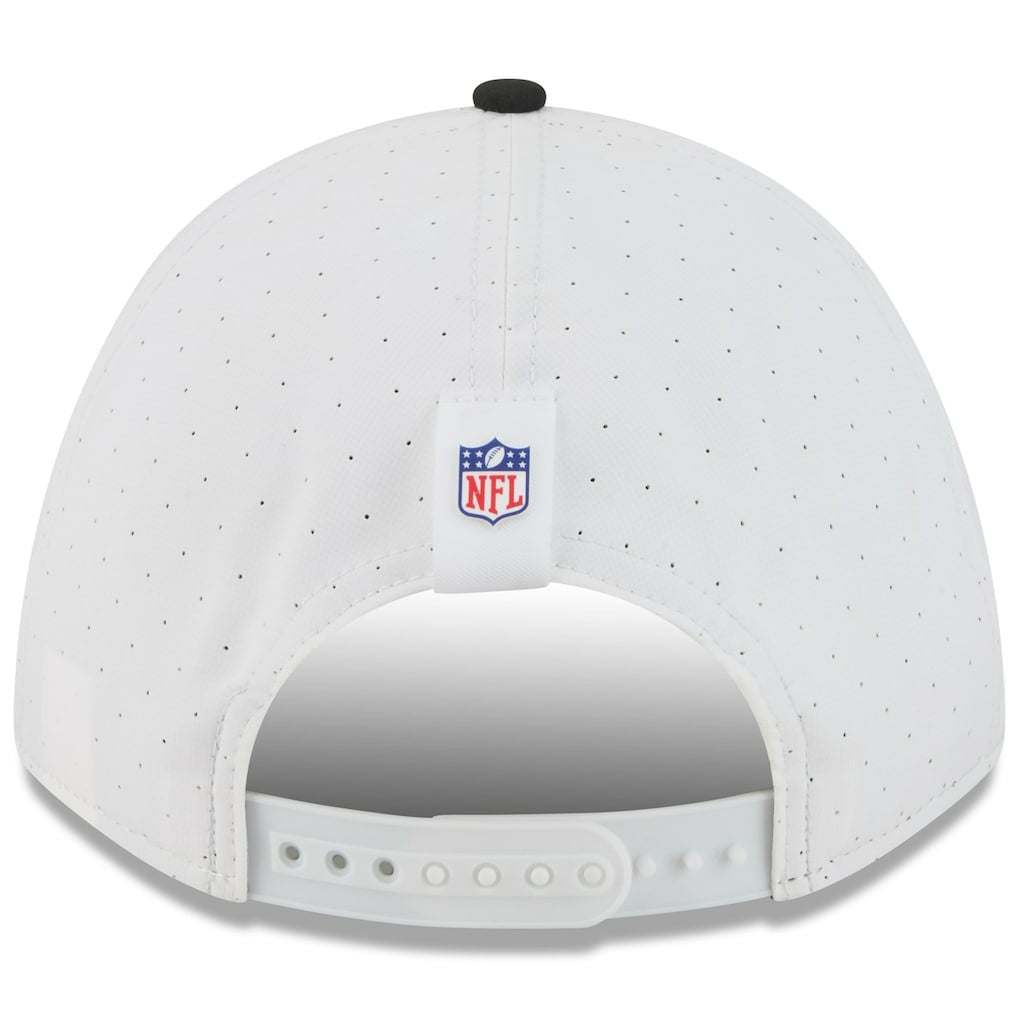Pittsburgh Steelers New Era Youth 2025 NFL Training Camp A-Frame 9FORTY Adjustable Hat - White/Black online