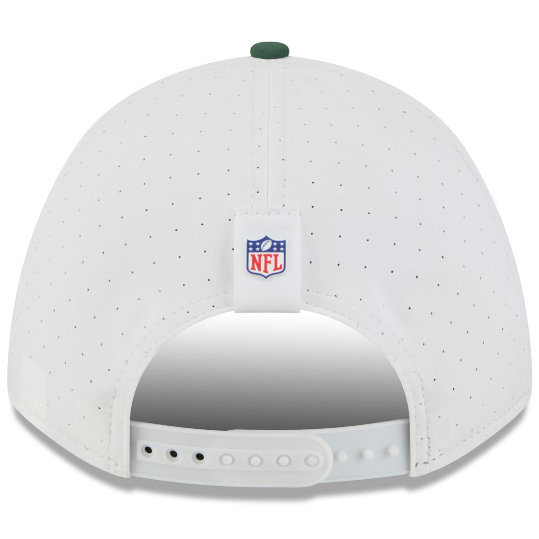 Green Bay Packers New Era Youth 2025 NFL Training Camp A-Frame 9FORTY Adjustable Hat - White/Green on sale