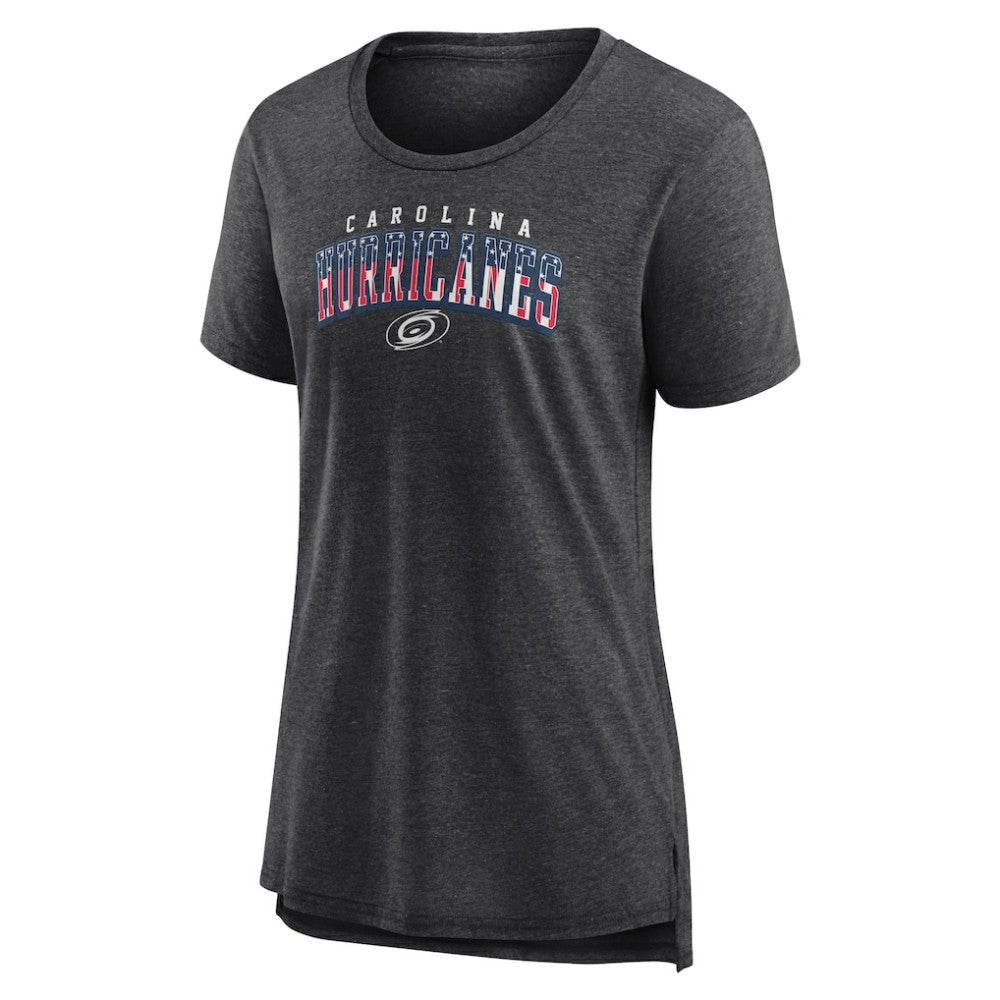 Carolina Hurricanes Women's Proud Tri-Blend T-Shirt - Gray T-shirts
