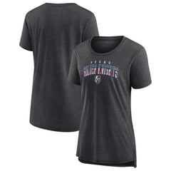 Vegas Golden Knights Women's Proud Tri-Blend T-Shirt - Gray T-shirts