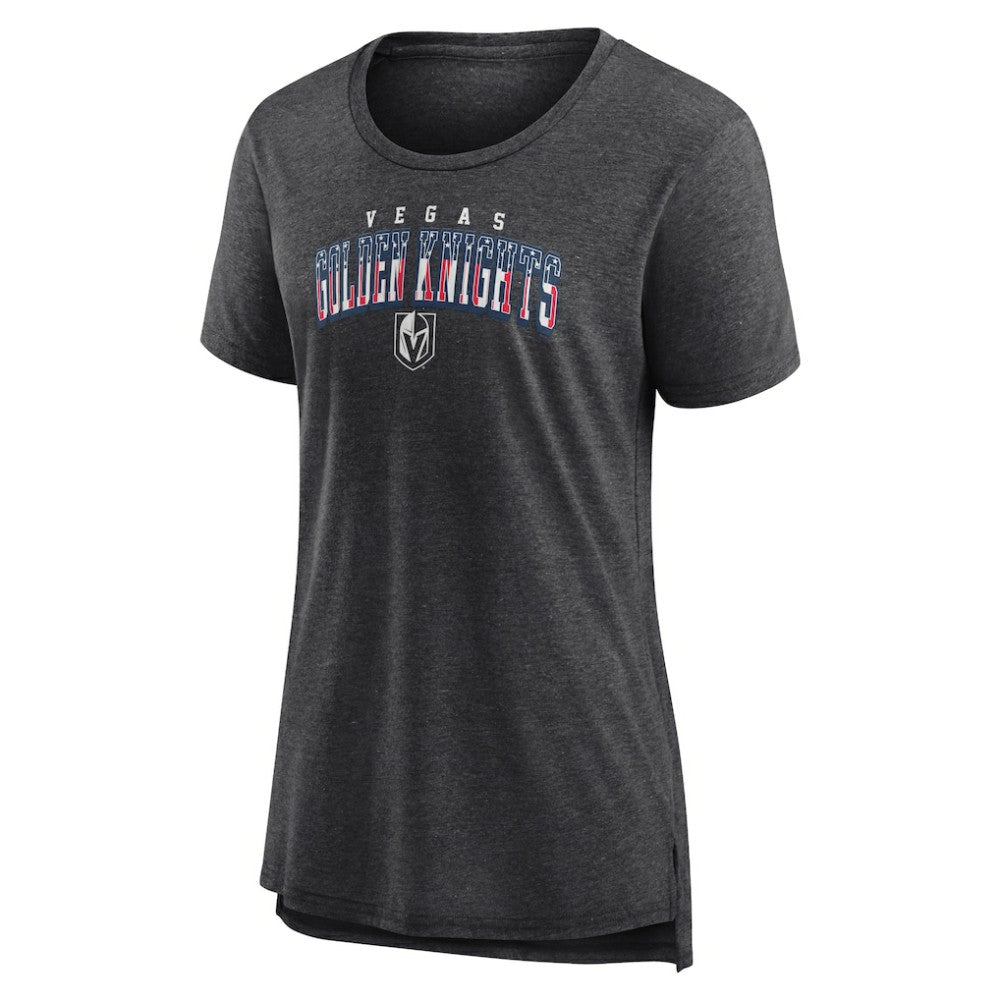 Vegas Golden Knights Women's Proud Tri-Blend T-Shirt - Gray T-shirts