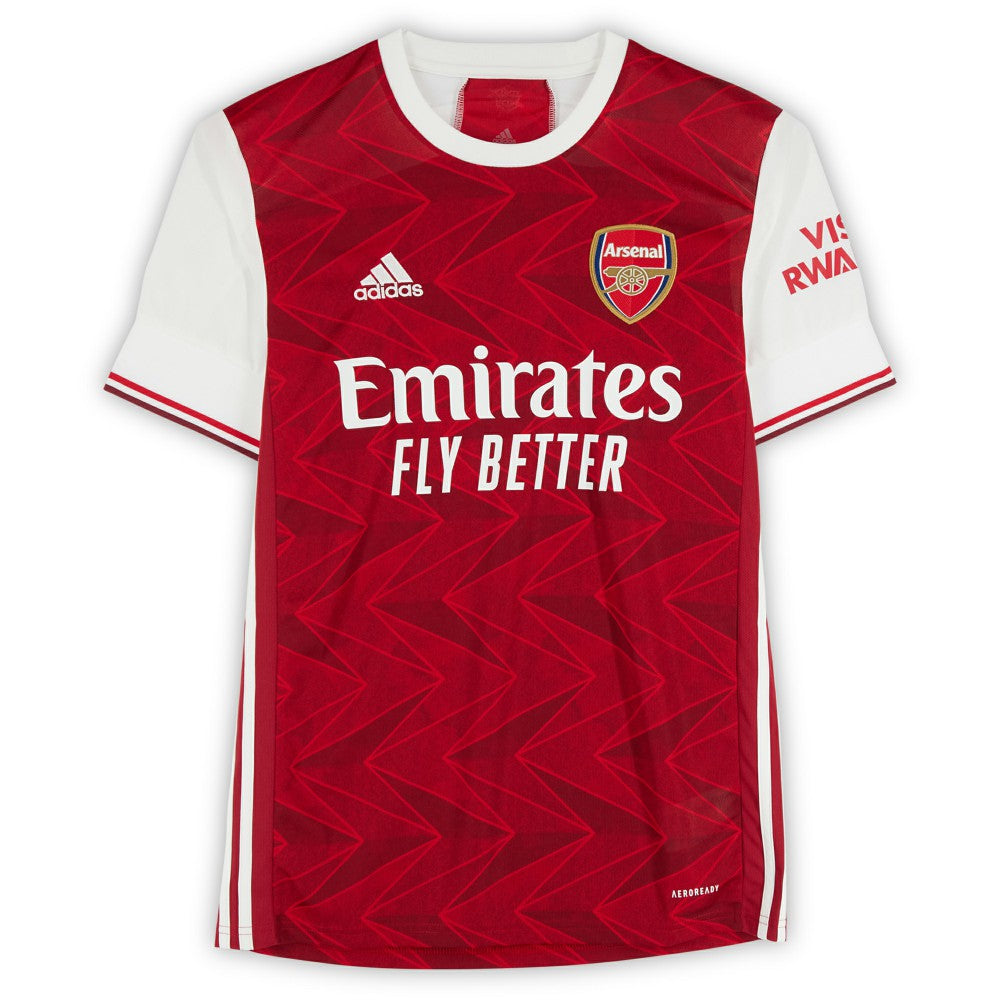Dennis Bergkamp Arsenal Autographed 2020-21 Red Home Jersey - BAS discount