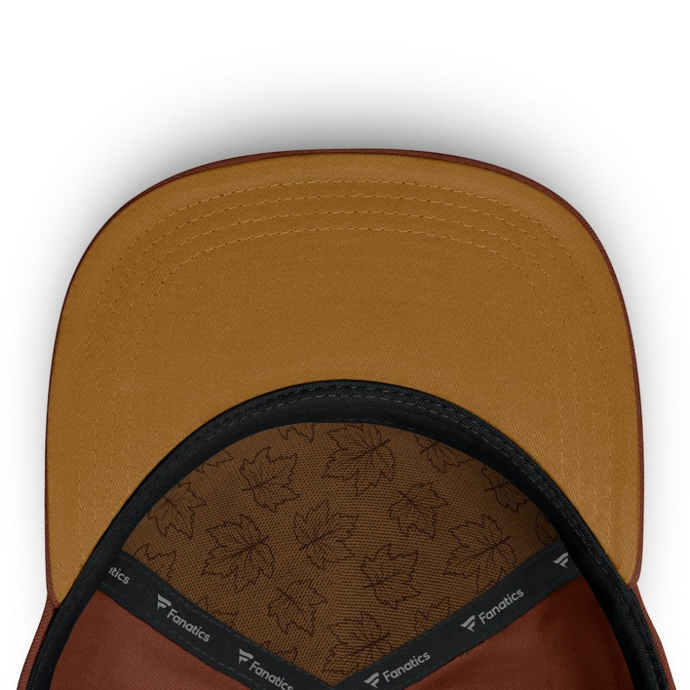 Boston Bruins Fanatics Fall Leaves Timber Adjustable Hat - Brown Hats